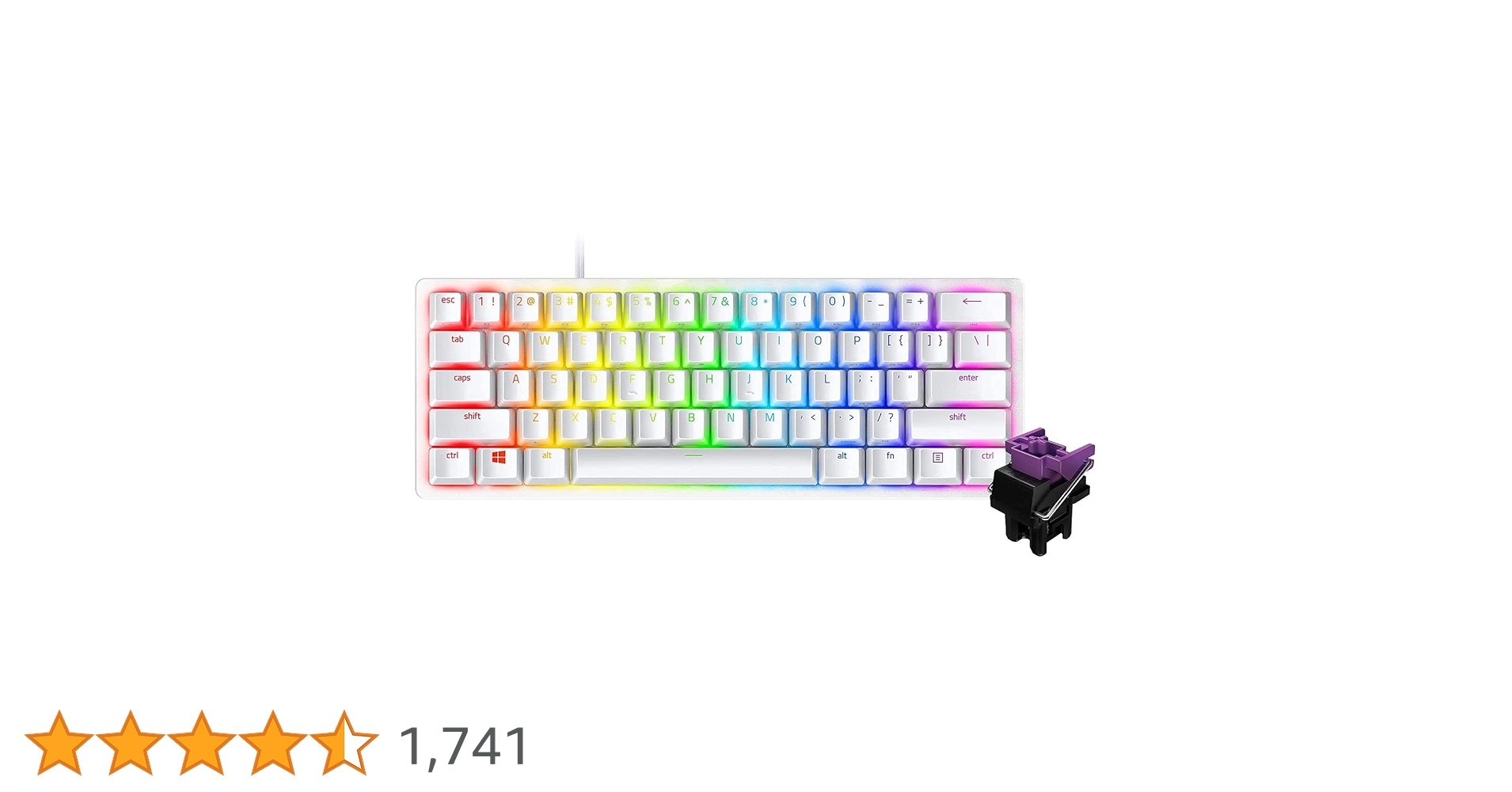 【特価商品】Razer Huntsman Mini JP 小型 ゲーミングキーボ Amazon.co.jp: Razer(レイザー) Huntsman Mini JP 小型